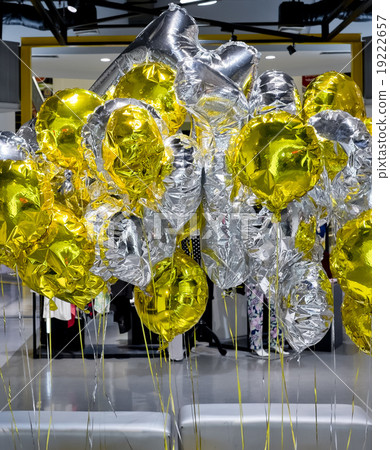 Gold and Silver balloons Gold and Silver balloons 19222657