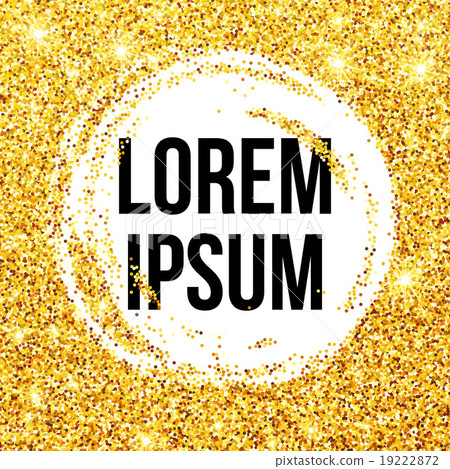 Golden sparkles brushstroke background. Vector Golden sparkles brushstroke background. Vector 19222872