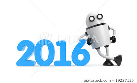 Robot leaning on 2016 19227136