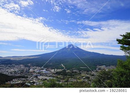 Postcard size Mt. Fuji 951 Tenge mountain view 19228081