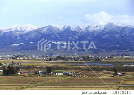 Bandai mountain in winter 19230113