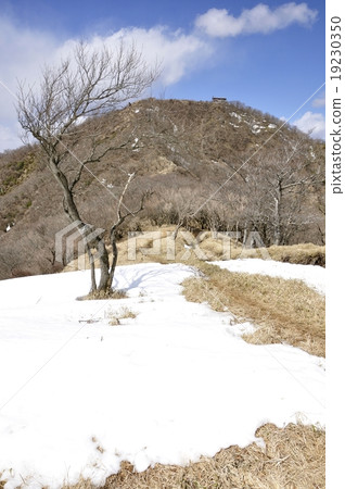 Tanzawa mountains of the remaining snow 19230350