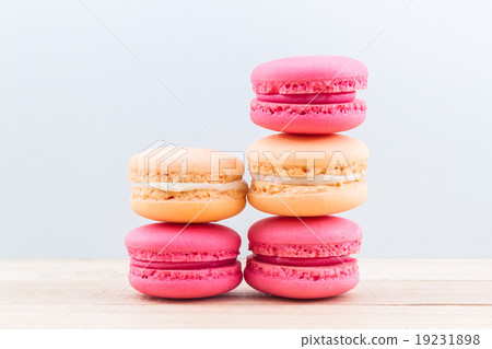 Sweet and colourful french macaroons or macaron. Sweet and colourful french macaroons or macaron. 19231898