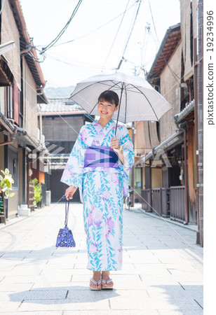 A young woman in a yukata (Kyoto) A young woman in a yukata (Kyoto) 19234996