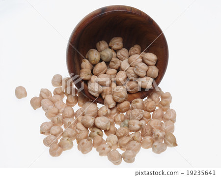 Cickpeas a kind of legume, vegetable, food Cickpeas a kind of legume, vegetable, food 19235641