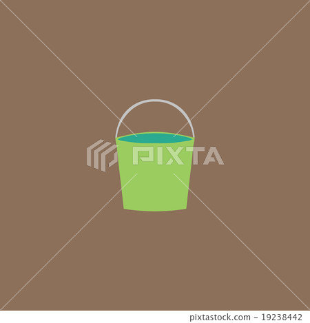 Bucket vector icon Bucket vector icon 19238442