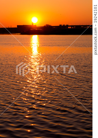 Sunrise you desire from Arakawa Riverbed 19242101
