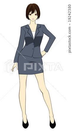 穿西裝的女人 19242380