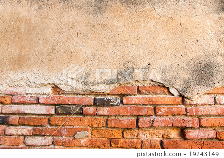 Old brick wall background. Old brick wall background. 19243149