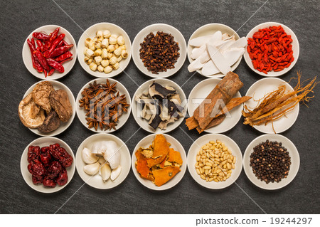  Chinese medicine with medicinal herbs 19244297