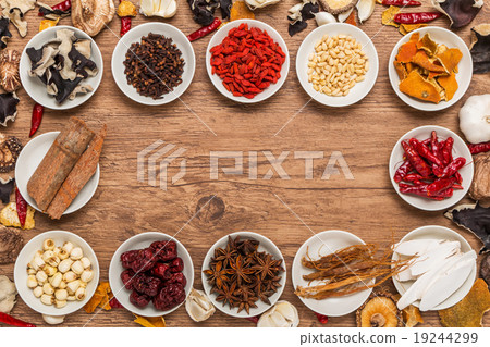  Chinese medicine with medicinal herbs 19244299