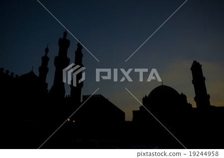 Mosque Silhouette 19244958