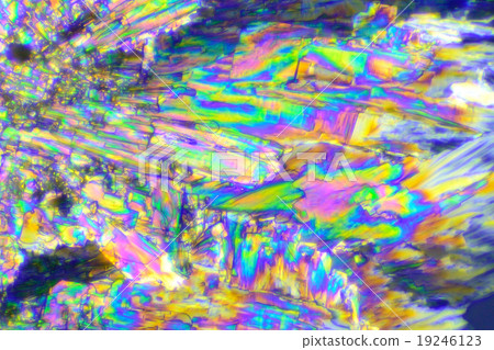 維生素C五顏六色的水晶 維生素C五顏六色的水晶 19246123