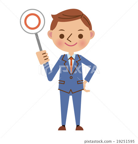 插图素材: 正确答案的商人·好的形象 查看全部