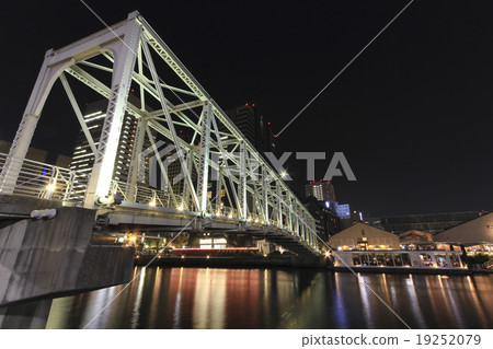 Night Scenic Friendship Bridge Tokyo · Tennozu Night Scenic Friendship Bridge Tokyo · Tennozu 19252079