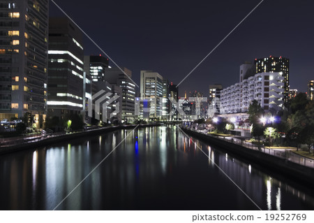 夜景東京·高濱運河 19252769