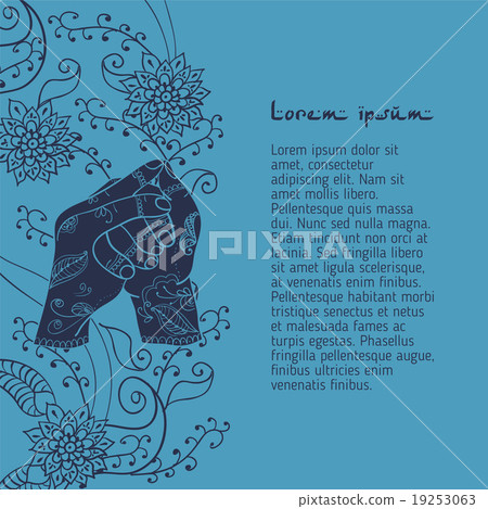 Element yoga Shankha mudra hands   19253063