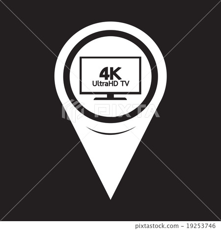 Map Pointer HD TV Icon 19253746