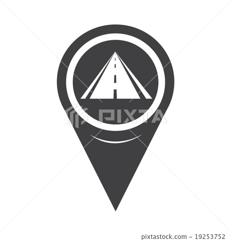 Map Pointer Road Icon Map Pointer Road Icon 19253752