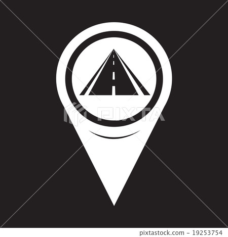 Map Pointer Road Icon 19253754