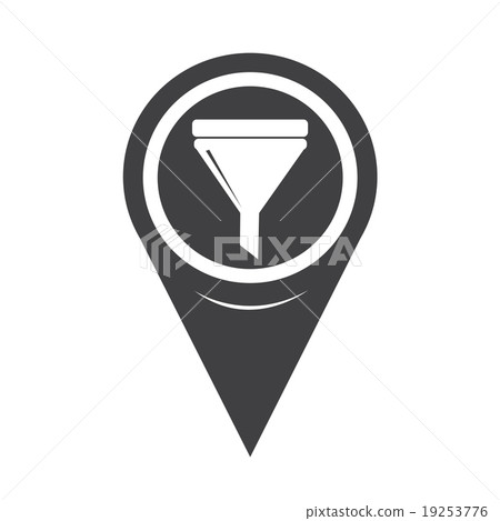 Map Pointer Oil Fill Icon Map Pointer Oil Fill Icon 19253776