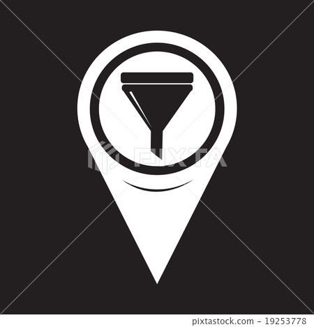 Map Pointer Oil Fill Icon Map Pointer Oil Fill Icon 19253778