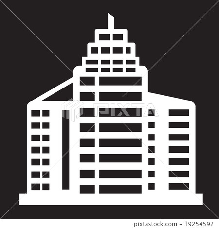 Office building icon Office building icon 19254592