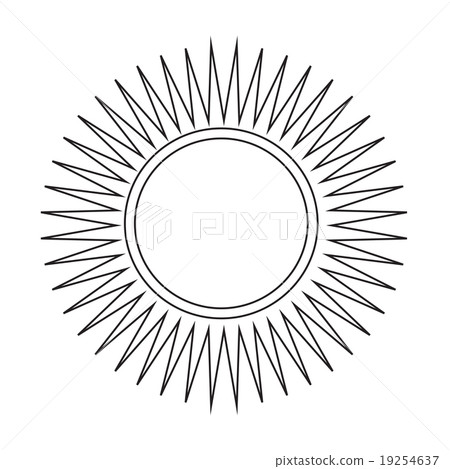 Sun Icon 19254637