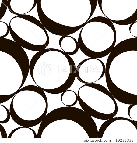 Seamless Monochrome Background 19255333