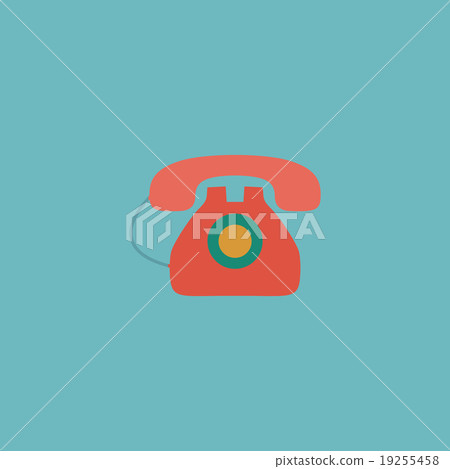 Office telephone - Vector icon isolated 19255458