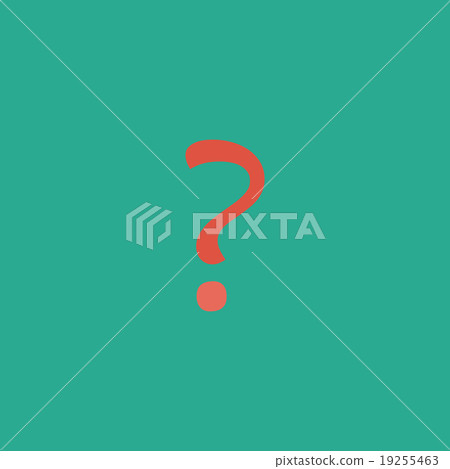 Question mark sign icon, vector illustration Question mark sign icon, vector illustration 19255463