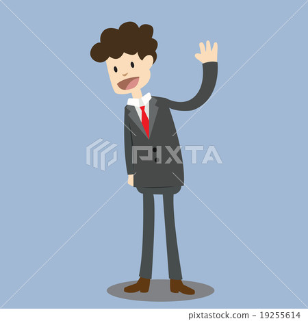 Businessman Cartoon Character | Vector 19255614