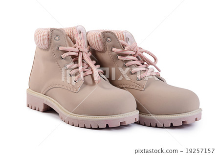 Women's autumn boots isolated on white Women's autumn boots isolated on white 19257157
