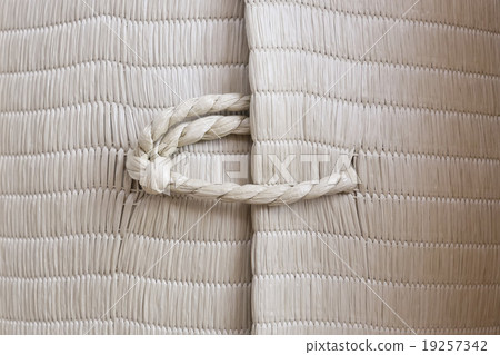 Rope with knot background texture 19257342