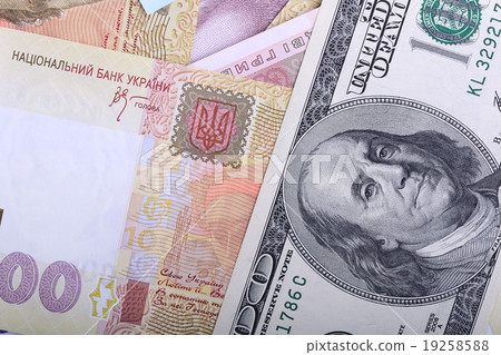 Ukrainian hryvnia and the american dollars Ukrainian hryvnia and the american dollars 19258588