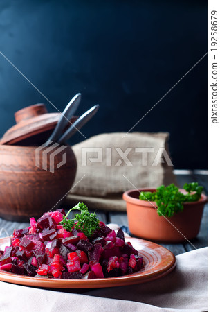 beetroot salad Vinegret 19258679