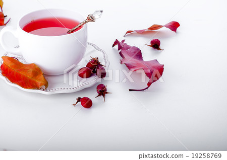 Dog rose tea - healthy beverage autumn Dog rose tea - healthy beverage autumn 19258769