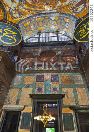 Hagia Sophia interior at Istanbul Turkey Hagia Sophia interior at Istanbul Turkey 19262248