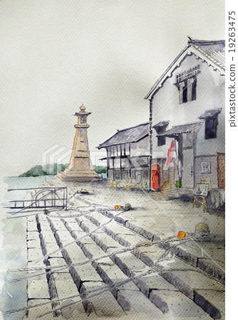 Tomonoura sketch 19263475