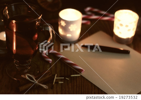 Christmas letter with spices 19273532