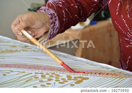 Malaysia traditional batik canting or batik tulis  19273930