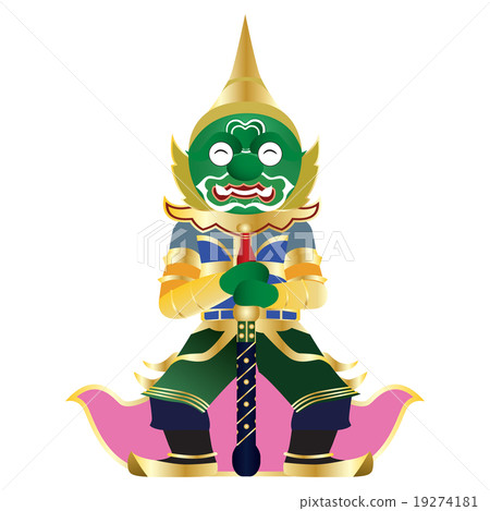 Thai Giant isolated on white background Thai Giant isolated on white background 19274181