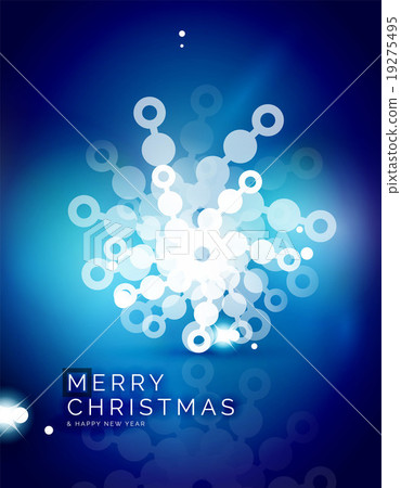 Christmas blue abstract background with white Christmas blue abstract background with white 19275495
