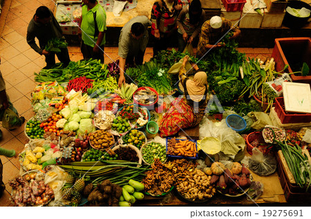 Siti Khadijah Market in in Kelantan, Malaysia 19275691