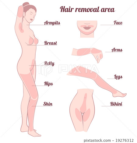 area hair removal 19276312
