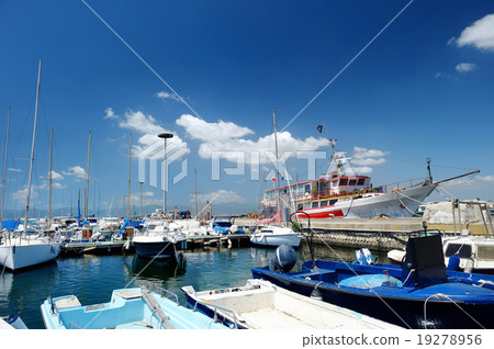 Yachts and boats in marina Yachts and boats in marina 19278956