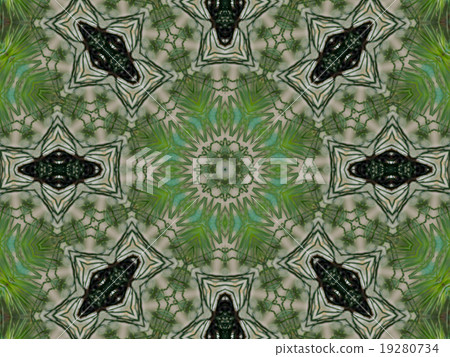 Green abstract kaleidoscope background Green abstract kaleidoscope background 19280734