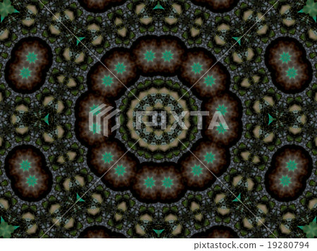 Green abstract kaleidoscope background Green abstract kaleidoscope background 19280794