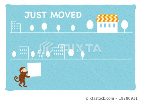 Postcard Template - Moving (Monkey 3) Texture 2 Postcard Template - Moving (Monkey 3) Texture 2 19280911