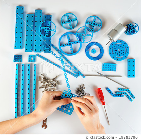 Process of assembling constructor Process of assembling constructor 19283796